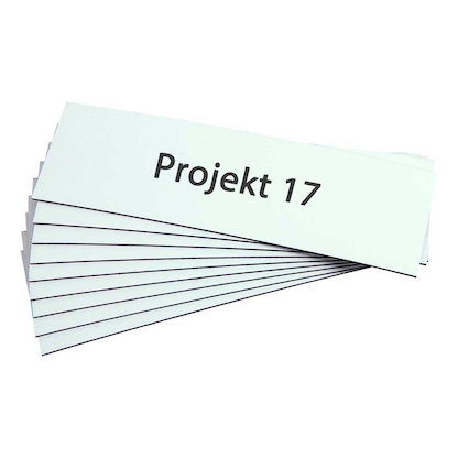 Artikelbild 4 für EICHNER Magnetschilder weiß 3,0 x 15,0 cm, 300 St., Artikelnummer 702948