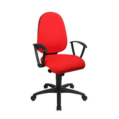 Artikelbild 7 für Topstar Bürostuhl Syncro Pro 5, S500 G21S Stoff rot, Gestell schwarz, Artikelnummer 350722