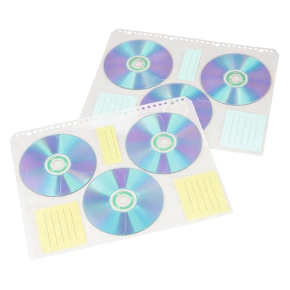 Artikelbild 3 für hama 6er CD-/DVD-Hüllen transparent, 10 St., Artikelnummer 352245
