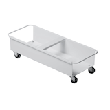 Artikelbild 1 für DURABLE Transportroller Durabin Square Trolley Duo 40 weiß 27,5 x 67,0 x 13,0 cm bis 80,0 kg, Artikelnummer 187296