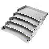 Artikelbild 1 für HAMMERBACHER Schrägablage grau 1 Set, Artikelnummer 395280