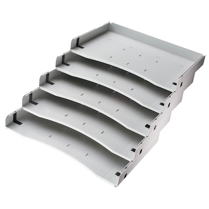 Artikelbild für HAMMERBACHER Schrägablage grau 1 Set, Artikelnummer 395280