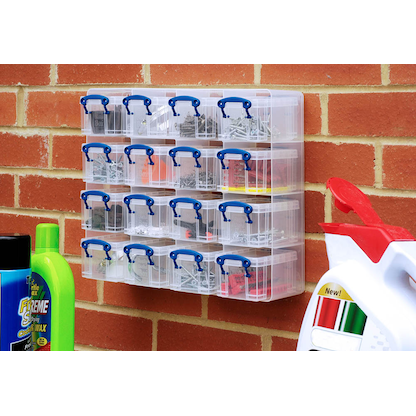 Artikelbild 2 für Really Useful Box Kleinteilemagazin 16x 0,3 l transparent 37,5 x 12,5 x 31,0 cm, 1 St., Artikelnummer 112538