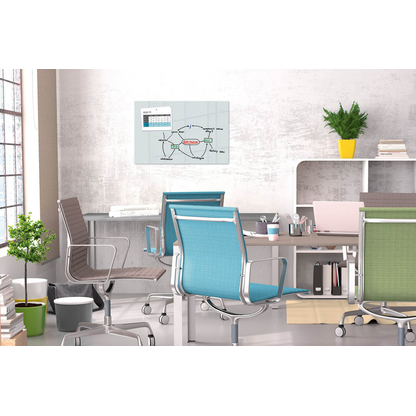 Artikelbild 7 für Be!Board® Glas-Magnettafel 90,0 x 60,0 cm weiß, Artikelnummer 375877