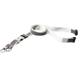 Artikelbild 1 für tarifold Lanyards 200532, Textilband, weiß, 10 St., Artikelnummer 215034