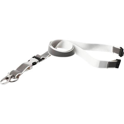 Artikelbild für tarifold Lanyards 200532, Textilband, weiß, 10 St., Artikelnummer 215034