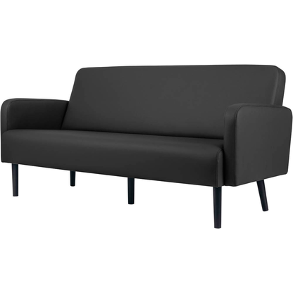 Artikelbild 2 für meet powered by PAPERFLOW 3-Sitzer Sofa LISBOA schwarz Kunstleder 176,0 x 81,5 x 83,0 cm, 1 St., Artikelnummer 851273