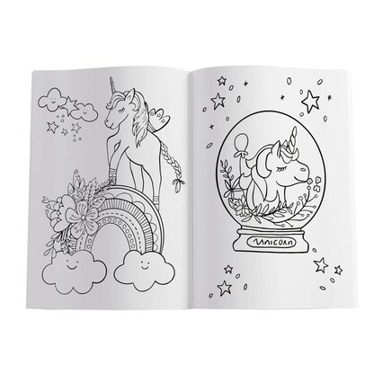 Artikelbild 2 für Pelikan Einhorn mit Sticker Malbuch, 1 St., Artikelnummer 207748