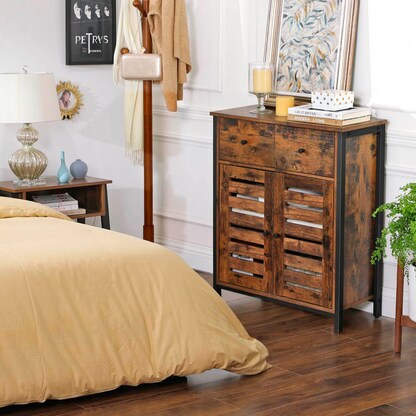 Artikelbild 10 für VASAGLE Sideboard, LSC86BXV1 braun 70,0 x 30,0 x 80,0 cm, 1 St., Artikelnummer 292017