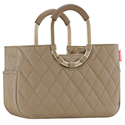 Artikelbild 2 für reisenthel® Einkaufskorb loopshopper M Kunstfaser frame rhombus olive, Artikelnummer 571343