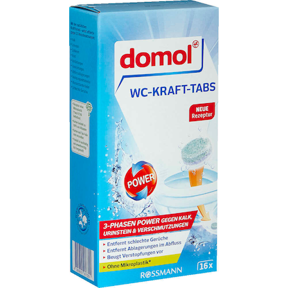 Artikelbild 2 für domol POWER WC-Tabs frisch, 16,0 St., Artikelnummer 742542