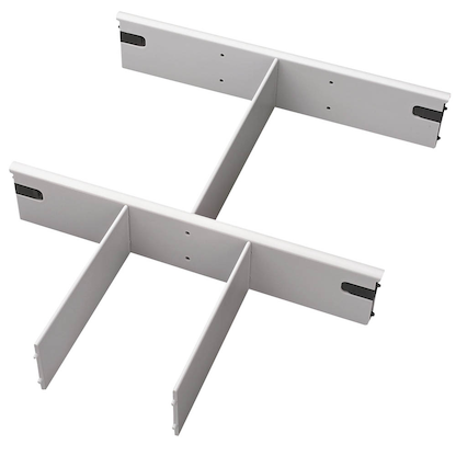 Artikelbild für HAMMERBACHER Trennsteg grau 1 Set, Artikelnummer 395405