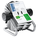 Artikelbild 1 für DURABLE Visitenkarten-Rollkartei Visifix silber, für 560 Visitenkarten, Artikelnummer 134569