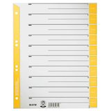 Artikelbild 1 für LEITZ Trennblätter 1652 DIN A4 1-0 gelb, 230 g/qm, 25 St., Artikelnummer 819888