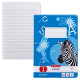 Artikelbild 1 für herlitz Schulheft x.book Lineatur 3 liniert DIN A5 ohne Rand, 16 Blatt, 1 St., Artikelnummer 891832