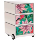 Artikelbild 1 für PAPERFLOW easyBox Garden Factory Rollcontainer weiß, bunt 62423 4 Auszüge 39,0 x 43,6 x 64,2 cm, Artikelnummer 215887