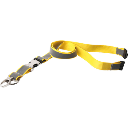 Artikelbild für tarifold Lanyards 200534, Textilband, gelb, 10 St., Artikelnummer 215101