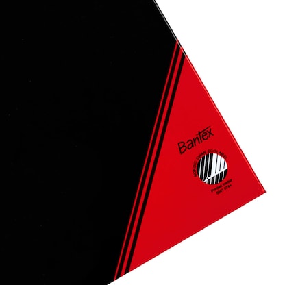 Artikelbild 6 für Bantex Notizbuch Chinakladde DIN A4 kariert, schwarz/rot Hardcover 192 Seiten, 1 St., Artikelnummer 429314