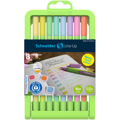 Artikelbild für Schneider Line-Up Fineliner farbsortiert 0,4 mm, 8 St., Artikelnummer 878993