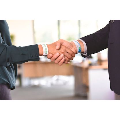 Artikelbild 3 für AVERY Zweckform Eintrittsbänder weiß, 100 St., Artikelnummer 426705