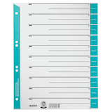 Artikelbild 1 für LEITZ Trennblätter 1652 DIN A4 1-0 hellblau, 230 g/qm, 25 St., Artikelnummer 819938