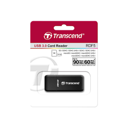 Artikelbild 4 für Transcend USB 3.0 Multi-microSD, SD-Kartenleser schwarz, Artikelnummer 571562