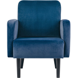 Artikelbild 1 für meet powered by PAPERFLOW Sessel LISBOA blau schwarz Stoff 71,0 x 81,5 x 83,0 cm, 1 St., Artikelnummer 850984