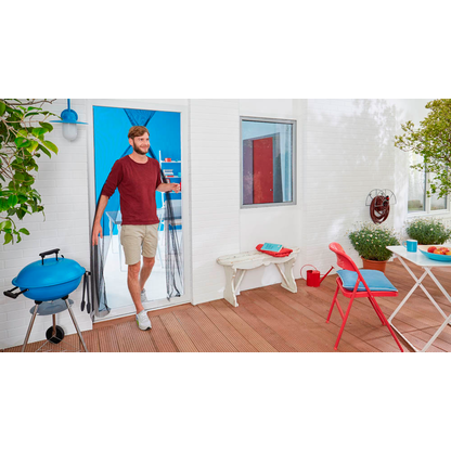 Artikelbild 5 für tesa Fliegengitter Insect Stop Comfort anthrazit 1,2 x 2,2 m, Artikelnummer 242117