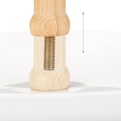 Artikelbild 8 für relaxdays Etagere weiß/braun Höhe: 36,0 cm, 1 St., Artikelnummer 382881