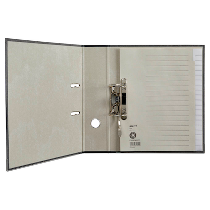 Artikelbild 3 für LEITZ Ordnerregister 1220 DIN A4 Vollformat, Überbreite blanko grau 20-teilig, 5 Satz, Artikelnummer 184721