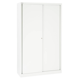 Artikelbild 1 für BISLEY Schiebetürenschrank Cito, SD12194S696 verkehrsweiß 4 Fachböden 120,0 x 43,0 x 198,0 cm, Artikelnummer 272373