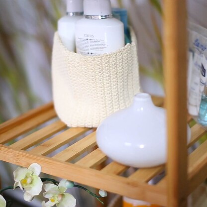 Artikelbild 3 für relaxdays Beistellregal braun 34,0 x 33,0 x 110,0 cm, 1 St., Artikelnummer 448813