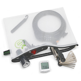 Artikelbild 1 für FolderSys Reißverschlussbeutel DIN B5 transparent/schwarz 0,20 mm, 1 St., Artikelnummer 592537