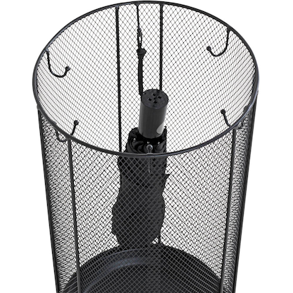 Artikelbild 5 für HAKU Möbel Schirmständer 24598 schwarz, Metall, Artikelnummer 774412