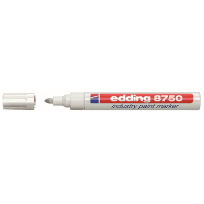 Artikelbild für edding 8750 Lackmarker weiß 2,0 - 4,0 mm, 1 St., Artikelnummer 394268