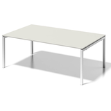 Artikelbild 1 für BISLEY Konferenztisch Cito grauweiß, verkehrsweiß rechteckig, 4-Fuß-Gestell weiß, 200,0 x 120,0 x 74,0 cm, Artikelnummer 257358