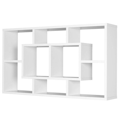 Artikelbild für WOHNLING Wandregal weiß 85,0 x 16,0 x 48,0 cm, 1 St., Artikelnummer 540544