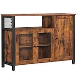 Artikelbild 1 für VASAGLE Sideboard, LSC096B01 braun 110,0 x 33,0 x 75,0 cm, 1 St., Artikelnummer 289609