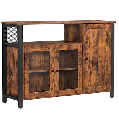 Artikelbild für VASAGLE Sideboard, LSC096B01 braun 110,0 x 33,0 x 75,0 cm, 1 St., Artikelnummer 289609