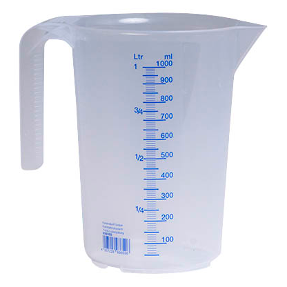 Artikelbild 2 für hünersdorff Messbecher transparent, Artikelnummer 678179