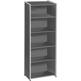 Artikelbild 1 für Kerkmann Aktenregal Lago anthrazit 80,0 x 38,0 x 185,0 cm, 1 St., Artikelnummer 388256