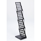 Artikelbild 1 für update displays Prospektständer schwarz DIN A4 4 Fächer 38,0 x 28,0 x 135,0 cm, 1 St., Artikelnummer 646796