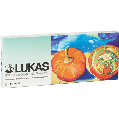 Artikelbild für LUKAS LUKAS Temperafarben farbsortiert 12x 19,0 ml, Artikelnummer 610634