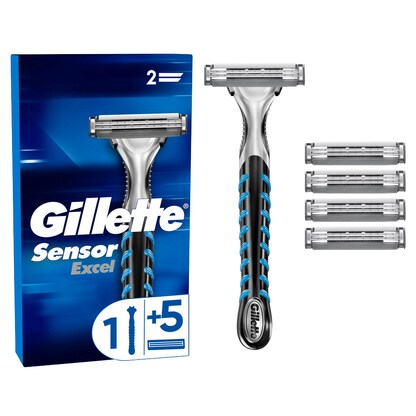 Artikelbild für Gillette Sensor Excel Nassrasierer Herren, Artikelnummer 653756