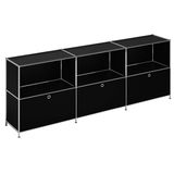 Artikelbild 1 für viasit Sideboard System4, 214908 schwarz 227,9 x 40,4 x 80,7 cm, 1 St., Artikelnummer 214908