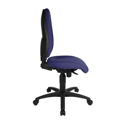 Artikelbild 4 für Topstar Bürostuhl Syncro Pro 5, S500 G26 Stoff blau, Gestell schwarz, Artikelnummer 350633