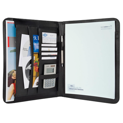 Artikelbild 3 für WEDO Konferenzmappe Elegance Kunstfaser DIN A4 schwarz, Artikelnummer 149088