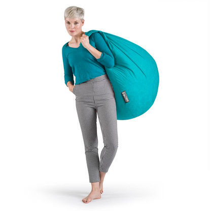 Artikelbild 4 für SITTING POINT BeanBag Easy XL Sitzsack smaragd, Artikelnummer 587100