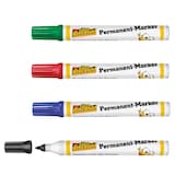 Artikelbild 1 für office discount Permanentmarker farbsortiert 1,5 - 3,0 mm, 4 St., Artikelnummer 835787