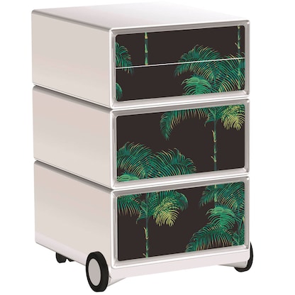 Artikelbild für PAPERFLOW easyBox Tropical Rollcontainer weiß, bunt 62455 4 Auszüge 39,0 x 43,6 x 64,2 cm, Artikelnummer 215796
